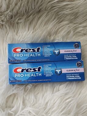 Crest Pro-Health Toothpaste - Blue and White Packaging